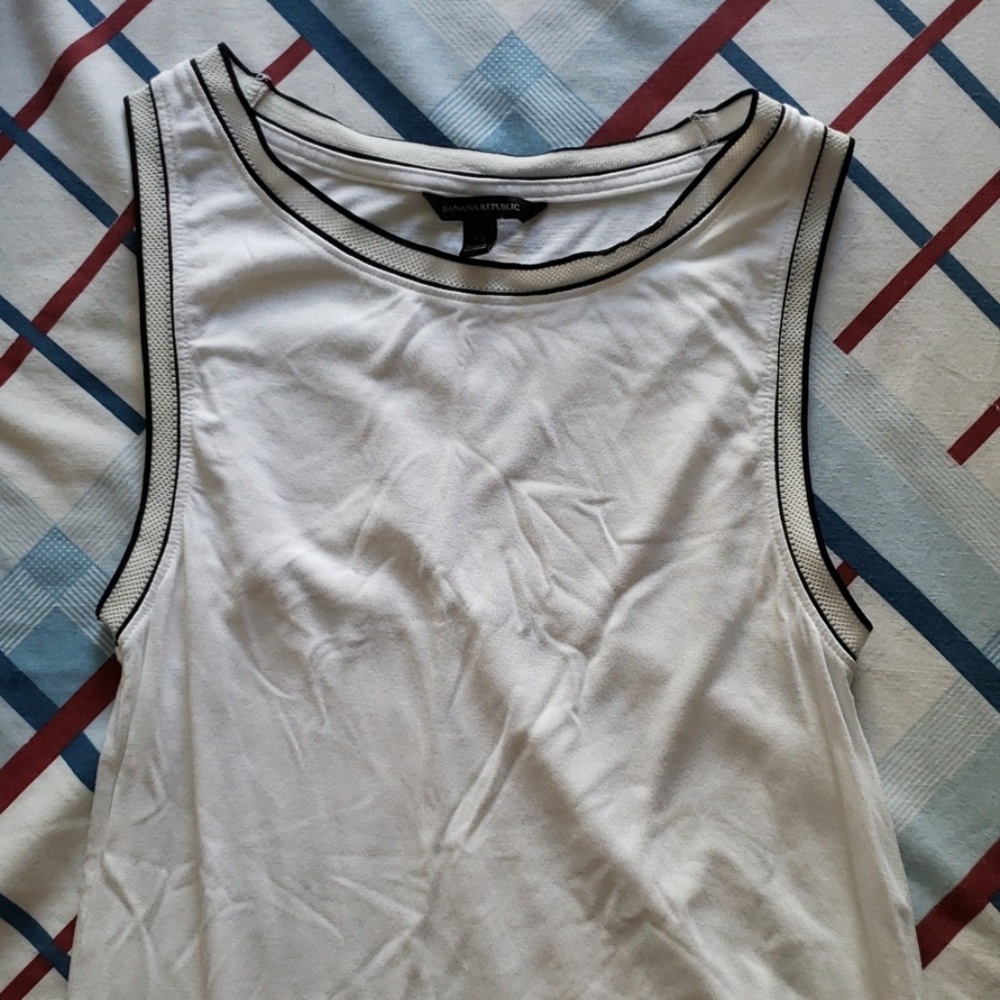 White tank top